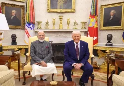 Trump gifts signed copy of his book 'Our Journey Together' to PM Modi