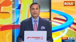 Aaj Ki Baat with Rajat Sharma.