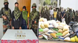 Assam Rifles seize gold worth Rs 1 crore, 2,289 kg marijuana in anti-smuggling operations in Tripura