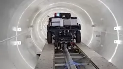 India's first hyperloop test track is ready.