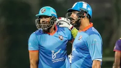 Yusuf Pathan and Yuvraj Singh's unbeaten 76-run stand pushed India Masters' score beyond 220