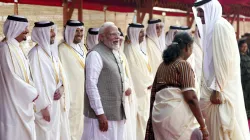 PM Modi with Qatar Amir