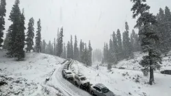 Jammu and Kashmir, Vaishno Devi, snowfall