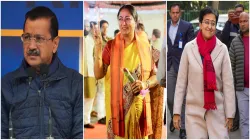 Arvind Kejriwal Atishi congratulate Delhi CM designate Rekha Gupta