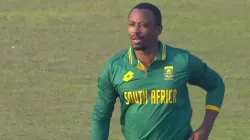 South Africa fielding coach Wandile Gwavu.