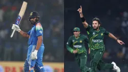 Rohit Sharma and Shahid Afridi.