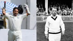 Sachin Tendulkar and Don Bradman.