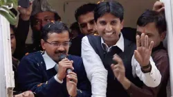 Kumar Vishwas, Arvind Kejriwal,