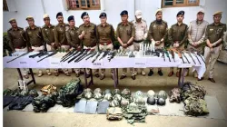 Large cache of arms, ammunitions surrendered in Manipur