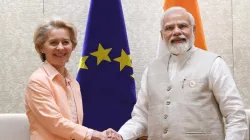 PM Modi European Commission President Ursula von der Leyen.