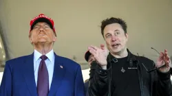 Donald Trump with Elon Musk