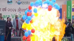 Balloon explosion in Nepal