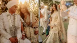 Prajakta Koli donned Anita Dongre lehenga for wedding