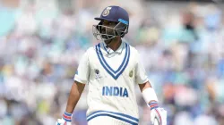 Ajinkya Rahane hasn't played for India since the West Indies Test series away in July 2023