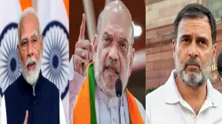 Prime Minister Narendra Modi,  Amit Shah Rahul Gandhi,