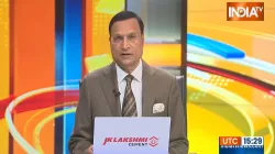 Aaj Ki Baat with Rajat Sharma. 