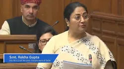 Delhi CM Rekha Gupta tables the CAG report on Excise Policy 2024.