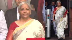 Nirmala Sitharaman dons a saree with Madhubani art as tribute to Dulari Devi