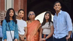 Former British PM Rishi Sunak visits Taj Mahal