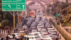 Noida traffic jam, traffic jam, Noida,