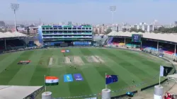 Indian flag in Karachi