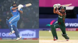 Rohit Sharma and Najmul Hossain Shanto