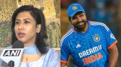 Shama Mohamed and Rohit Sharma