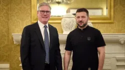 Keir Starmer and Volodymyr Zelenskyy