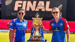 Harmanpreet Kaur and Meg Lanning.