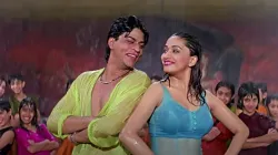 Shah Rukh Khan and Madhuri Dixit