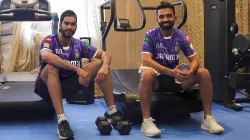 Venkatesh Iyer and Ajinkya Rahane.