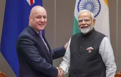 New Zealand PM, Christopher Luxon, PM Modi