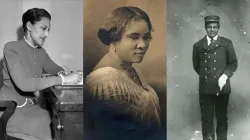 Jane Matilda Bolin, C J Walker, Molly Williams (From left to right)