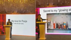 Man's pre-wedding speech with PPT goes viral 