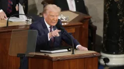 Donald Trump, Trump addresses joint session of Congress