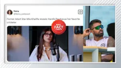 Fact Check, Mia Khalifa, Hardik Pandya