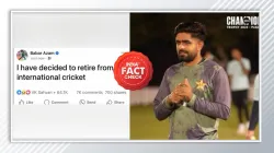 Fact Check, Babar Azam