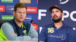 Steve Smith and Yuvraj Singh