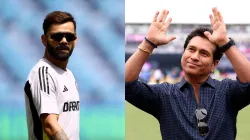 Virat Kohli and Sachin Tendulkar