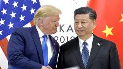 Donald Trump with Xi Jinping