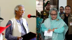 Muhammad Yunus and Sheikh Hasina