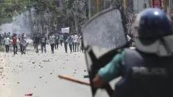 Violence erupts in Bangladesh. 