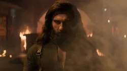 Ranveer Singh in a still from Dhurandhar, which is expected to stream on Netflix after its theatrica