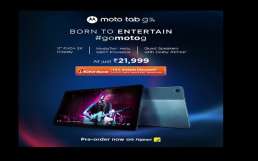 Motorola Moto Tab G70 LTE launched in India at Rs. 21,999