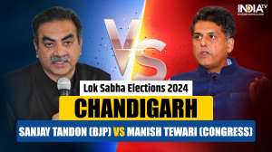 Chandigarh Lok Sabha elections 2024: Congress' Manish Tewari takes on BJP's Sanjay Tandon
