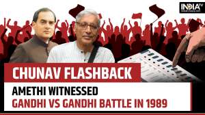 Chunav Flashback: When Mahatma Gandhi's grandson Rajmohan Gandhi challenged Rajiv Gandhi in Amethi