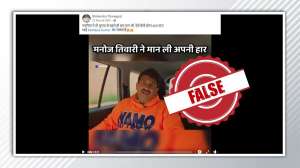 Fact Check: Manoj Tiwari didn't concede defeat to Congress' Kanhaiya Kumar, cropped video viral