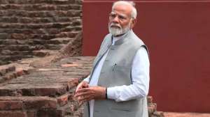 PM Modi visits ruins of Nalanda University in Bihar's Rajgir | VIDEO