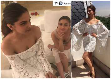 Deepika Padukone repeats her dress from IIFA Awards 2017 at Shah Rukh  Khan's birthday party. See photo | Fashion News  India TV