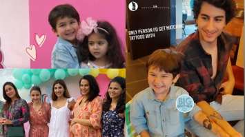Inside Inaaya birthday party: Ibrahim, Taimur matching tattoo to Kareena, Soha, Neha Dhupia's selfie game | Celebrities News India TV Inside Inaaya birthday party: Ibrahim, Taimur matching tattoo to Kareena, Soha, Neha Dhupia's selfie game | Celebrities News India TV